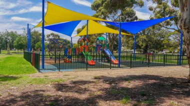 Parlak Çocuk Bahçesi Park, şehir Adelaide Güney Avustralya. Ocak 2017