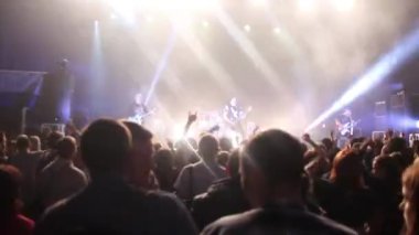 Gorki Park konser salonu Moskova 2015 popüler rock grubunun konseri