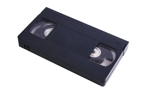 Kasety wideo na białym tle. Kaseta Video Vhs — Zdjęcie stockowe