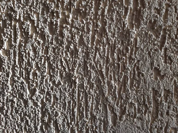 Textuur van ruw wit betongips — Stockfoto