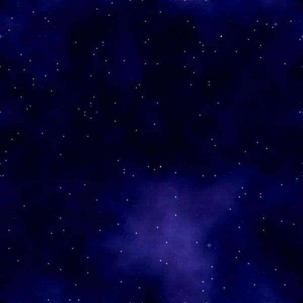 スターフィールドのシームレスな背景 マナティー 紫山威厳 真夜中青 — ストック写真