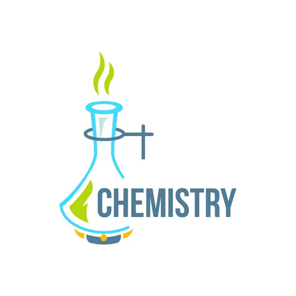 Chemical test tubes icon illustration . Chemistry. The set of chemical icons. Flat style. illustration. Laboratory. Logo.