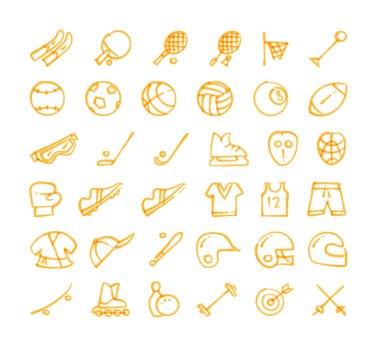 Spor Icon set