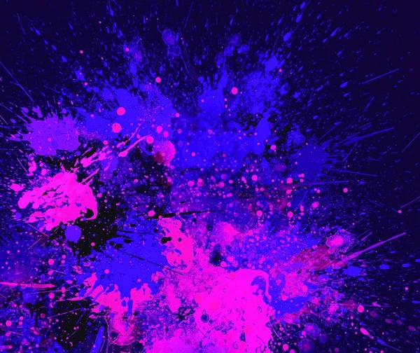 Abstract Splash Painting — Stock Photo © samillustration 139982260