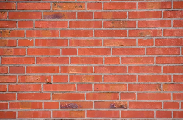 Kırmızı tuğla duvar. kopya alanı için yer 