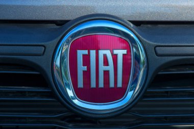 Galati, Romanya - 2 Eylül 2017: Fiat Logo Caravan Salon sergi 2017 Galati, Romanya 2 Eylül 2017, Tarih