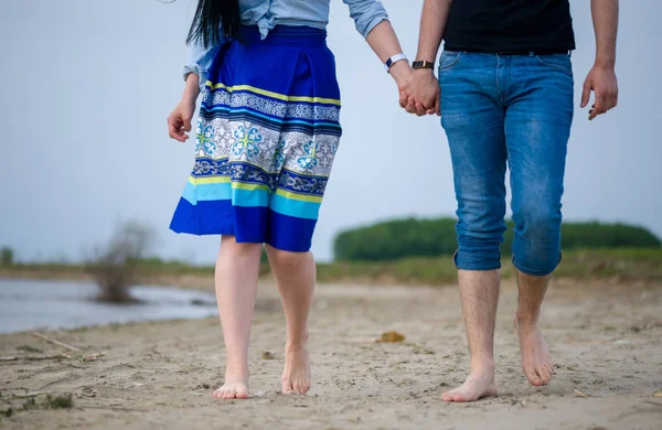 Casal Romântico Divertindo Juntos — Fotografia de Stock