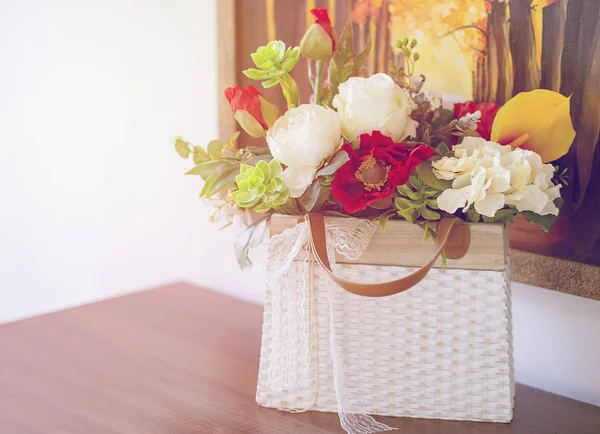 Flores Decorativ Para Tempo Casamento — Fotografia de Stock
