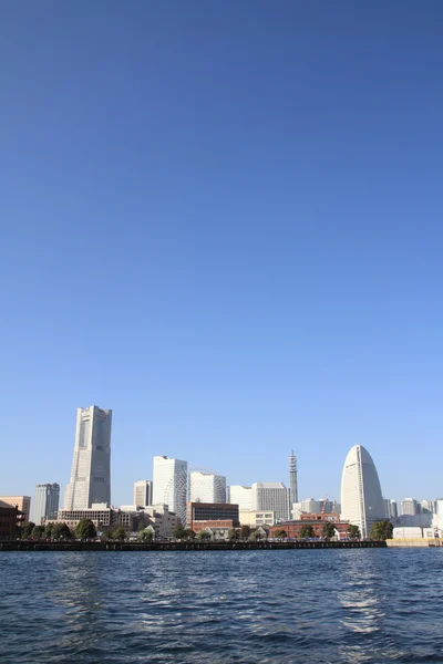 Yokohama Minatomirai 21 in Kanagawa, Japan — Stock Photo, Image