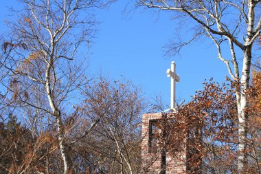 Kilisede Kiyosato orman Yamanashi, Japan
