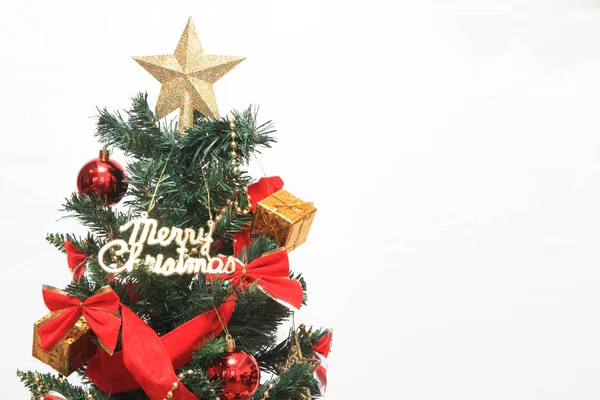 Entfärbter Weihnachtsbaum — Stockfoto