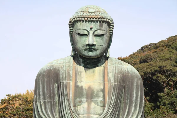 Den stora Buddhastatyn i Kamakura, Japan — Stockfoto