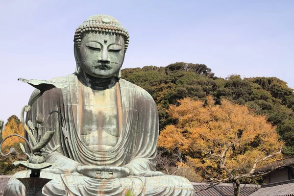 Velký Buddha v Kamakura, Japonsko — Stock fotografie