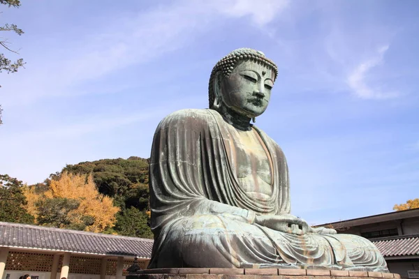 A nagy Buddha a Kamakura, Japán — Stock Fotó