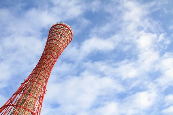 Torre del puerto de Kobe en Kobe, Hyogo, Japón —  Fotos de Stock