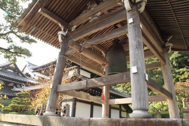 Hasedera, Shoro belfry Kamakura, Kanagawa, Japonya