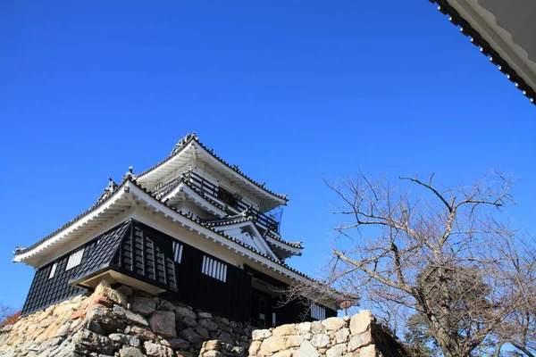 日本静冈滨松城主城堡塔 — 图库照片