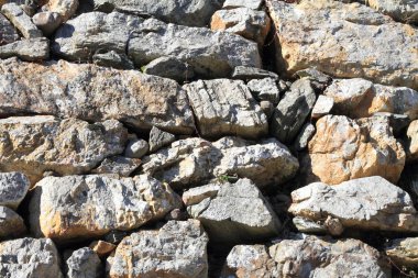 Hamamatsu Hamamatsu, Shizuoka, Japonya kalede taş duvar