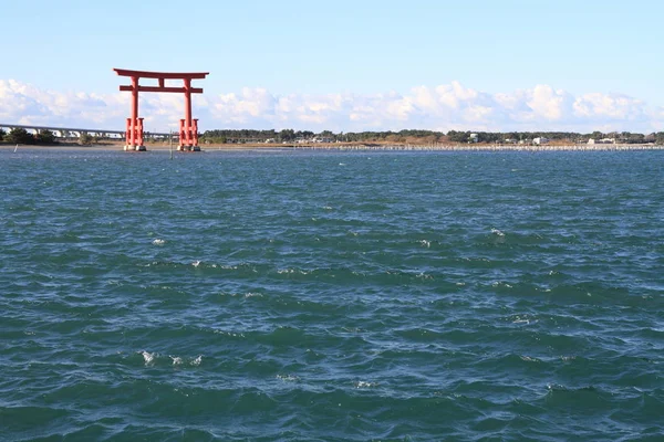 Hamamatsu, Shizuoka, Japonya gölde Hamanako kapıya yakın
