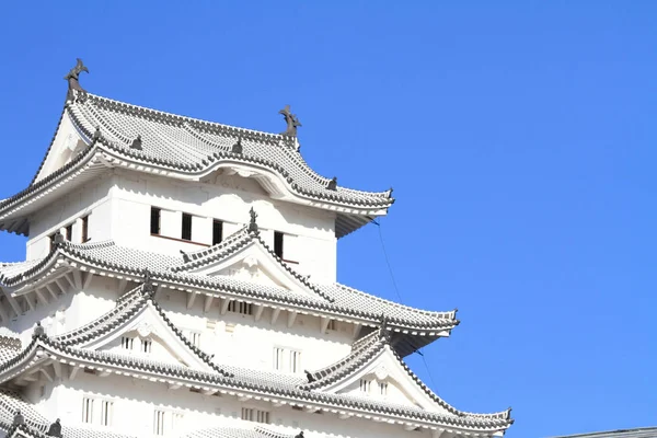 Castillo de Himeji en Himeji, Hyogo, Japón — Foto de Stock