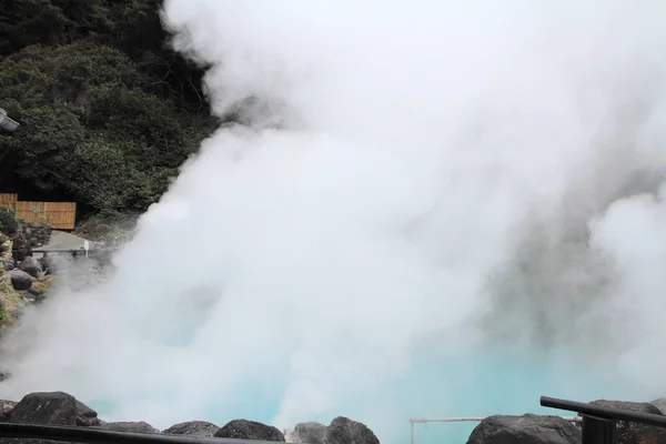 UMI jigoku (peklo) v Beppu, Oita, Japonsko — Stock fotografie