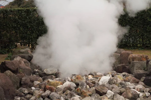 Oniishibozu jigoku (infierno) en Beppu, Oita, Japón — Foto de Stock