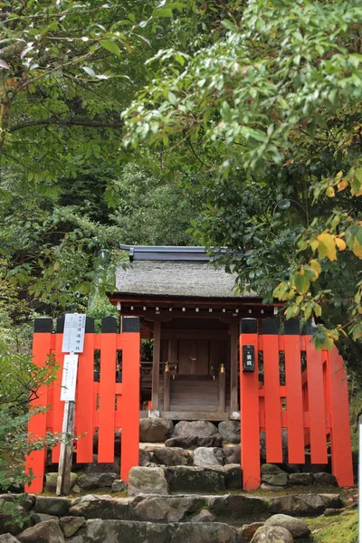 Santuario Suwa en el santuario de Kamigamo, Kioto, Japón — Foto de Stock