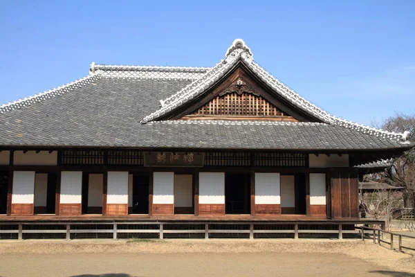 Kodokan (escuela de clanes del dominio Mito) en Mito, Japón —  Fotos de Stock