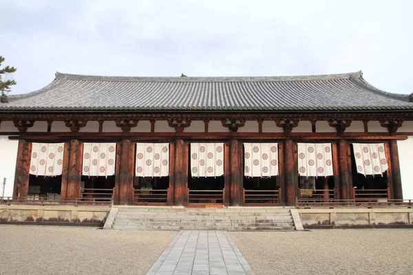 Hoorcollege hall van Horyu-ji in Nara, Japan — Stockfoto