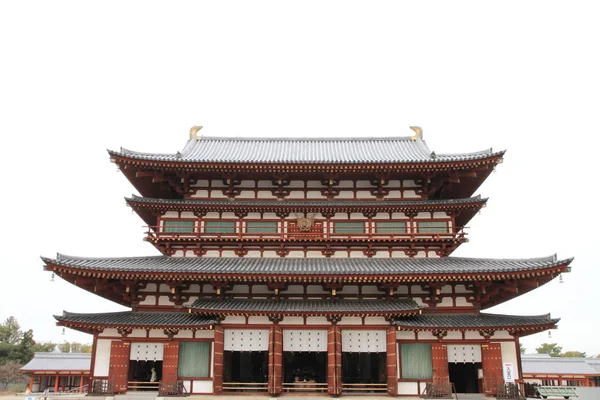 Salão principal de Yakushi ji em Nara, Japão — Fotografia de Stock