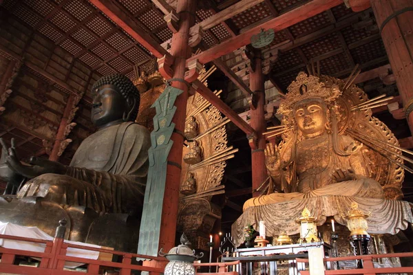 Buda resim Todai ji, Nara, Japonya — Stok fotoğraf