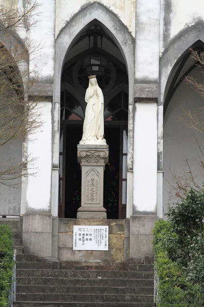 Mary görüntü Oura Kilisesi, Nagasaki, Japonya — Stok fotoğraf