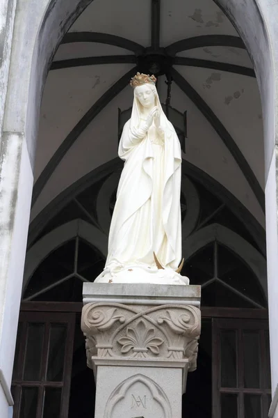 Maria bilde i Oura kirke, Nagasaki, Japan – stockfoto