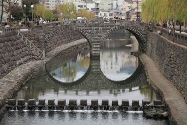 Gözlük Köprüsü: Nagasaki, Japan
