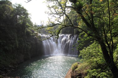 Shifen şelale içinde Shifen, Taipei, Tayvan
