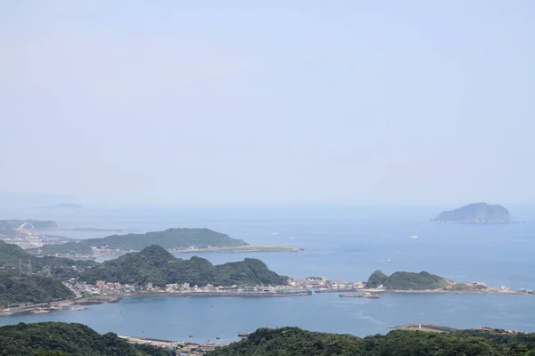 Vista de Jiufen, Taipei, Taiwan — Fotografia de Stock