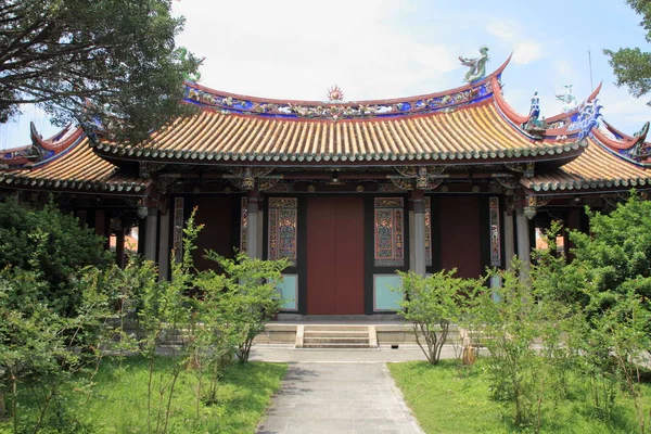 Taipei Konfuzius Tempel in Taipeh, Taiwan — Stockfoto