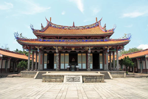 Taipei Konfuzius Tempel in Taipeh, Taiwan — Stockfoto