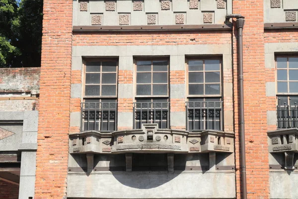 Stadsbeeld van Bo-Pi-Lian historische straat, Taipei, Taiwan — Stockfoto