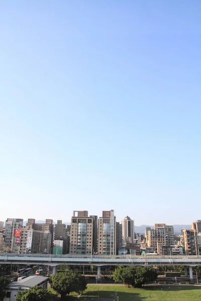 Panoráma města Tchaj-pej, Tchaj-wan — Stock fotografie