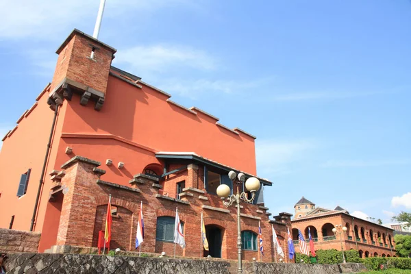 Форту Сан-Домінго в Tamsui, Тайбей, Тайвань — стокове фото