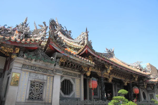 Longshan-Tempel in Taipeh, Taiwan — Stockfoto