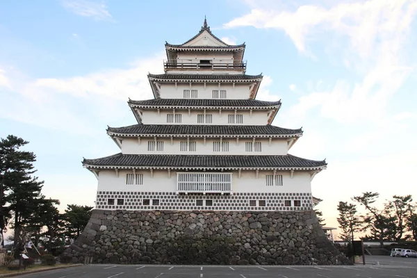 Burgturm der Shimabara-Burg in nagasaki, Japan — Stockfoto