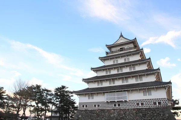 Tour de château de Shimabara château à Nagasaki, Japon — Photo