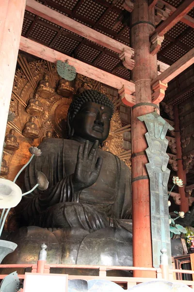 Великий Будда Тодай Дзи в Наре, Япония — стоковое фото