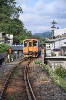 Tayvan Pingxi satırındaki tren