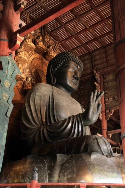 A nagy Buddha tagja ji, Nara, Japán — Stock Fotó