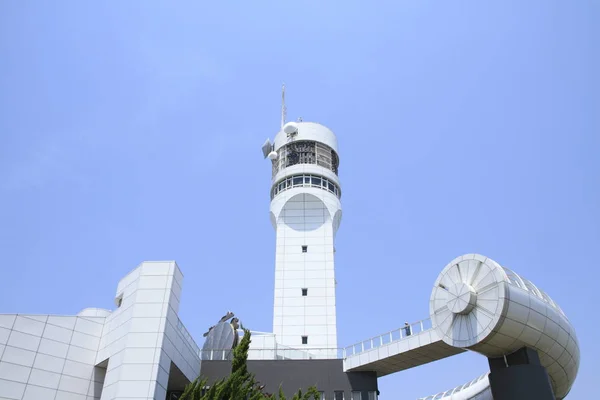Torre do símbolo do porto de Yokohama em Kanagawa, Japão — Fotografia de Stock