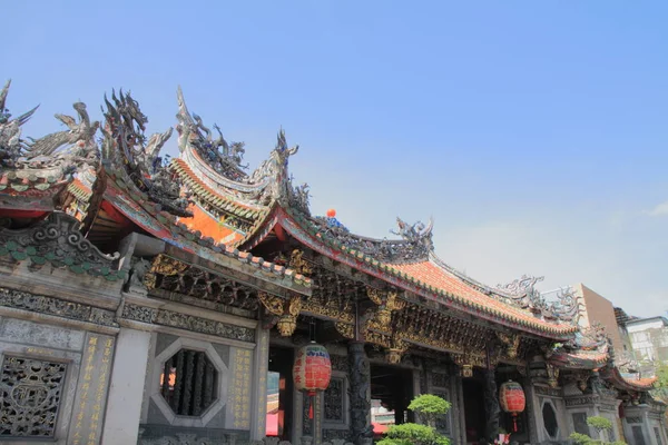 Lonshan templet i taipei, taiwan — Stockfoto