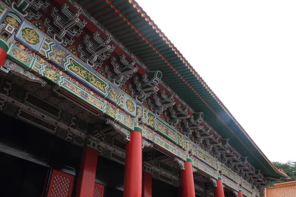 Santuario principale del santuario nazionale dei martiri rivoluzionari a Taipei, Taiwan — Foto Stock